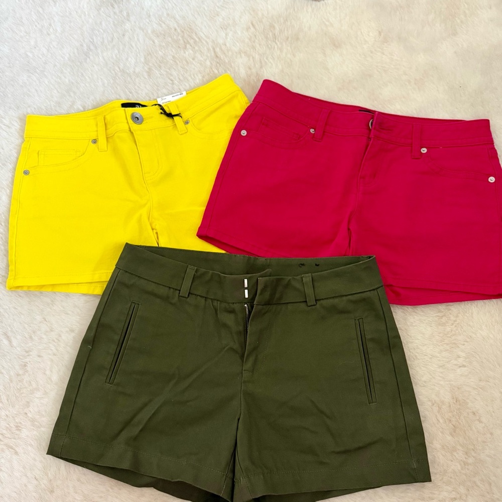Jean Shorts and Casual Shorts Bundle some new with tags  (3 total) all size 4
